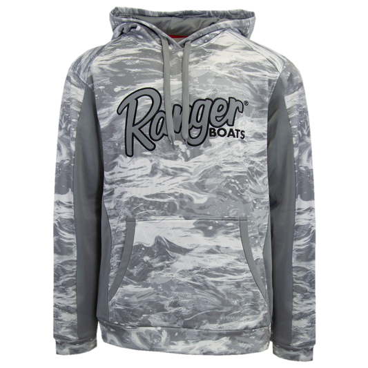 Dropshot Performance Fleece Hoodie - Finlay Gray