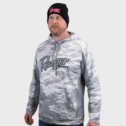 Dropshot Performance Fleece Hoodie - Finlay Gray