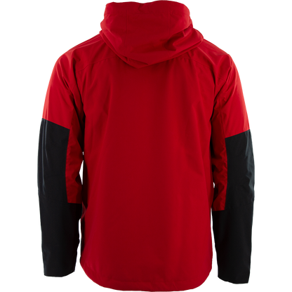 Waterproof Longtail Parka - Red/Black