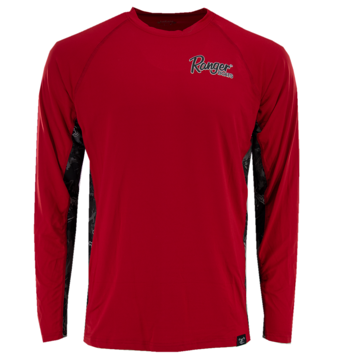 Texas Rangers Nike Tri-Blend 3/4-Sleeve Raglan T-Shirt - Heathered Charcoal