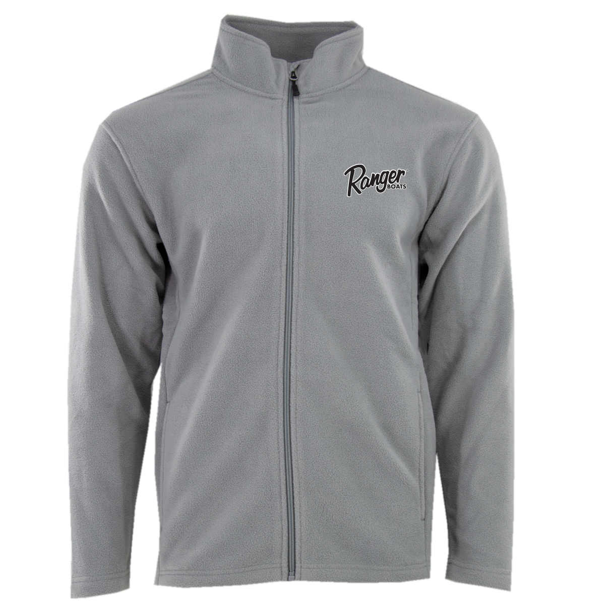 Alpine Fleece Full Zip Jacket - Gray