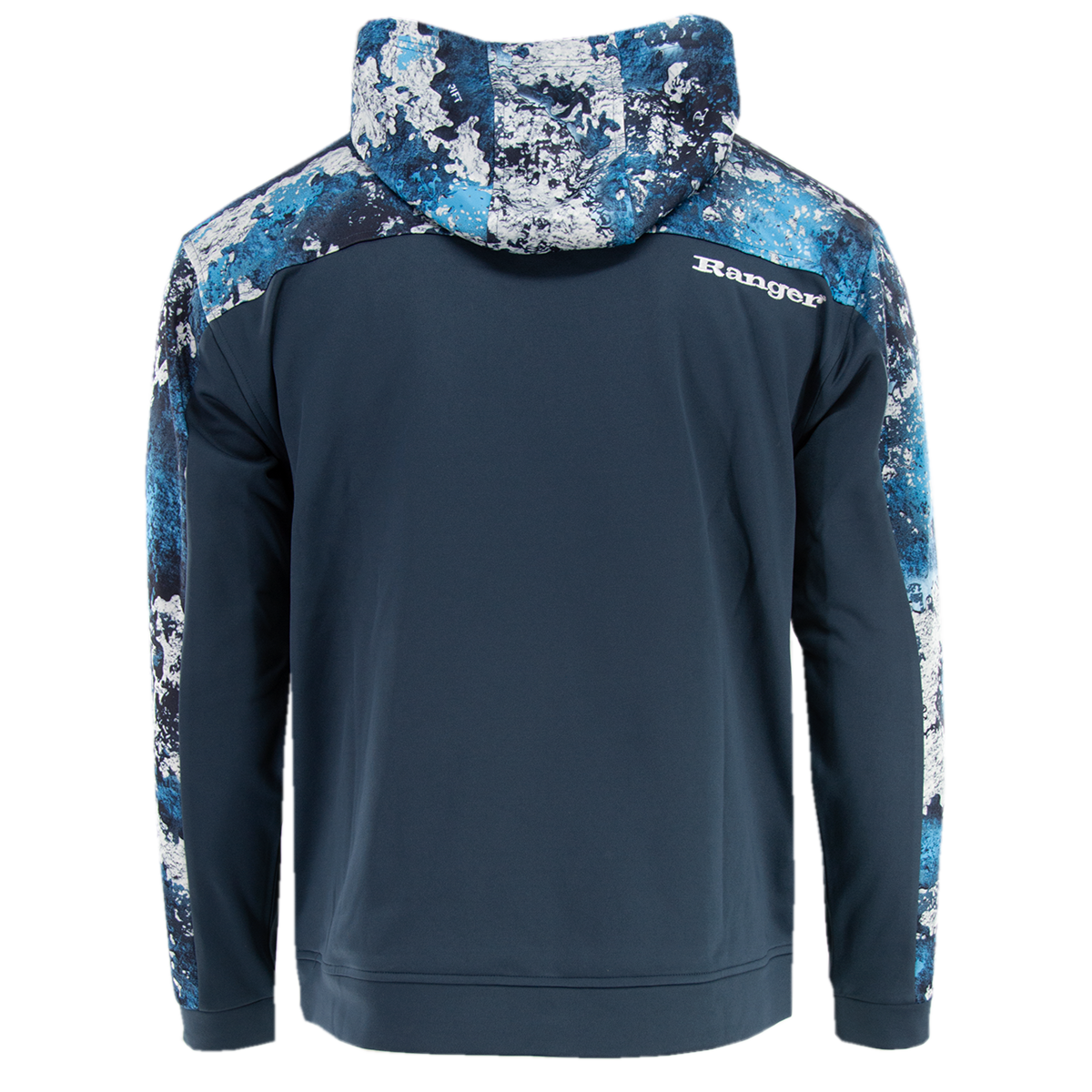 Ranger Boats Performance Fleece Hoodie - Steel Blue/Rift